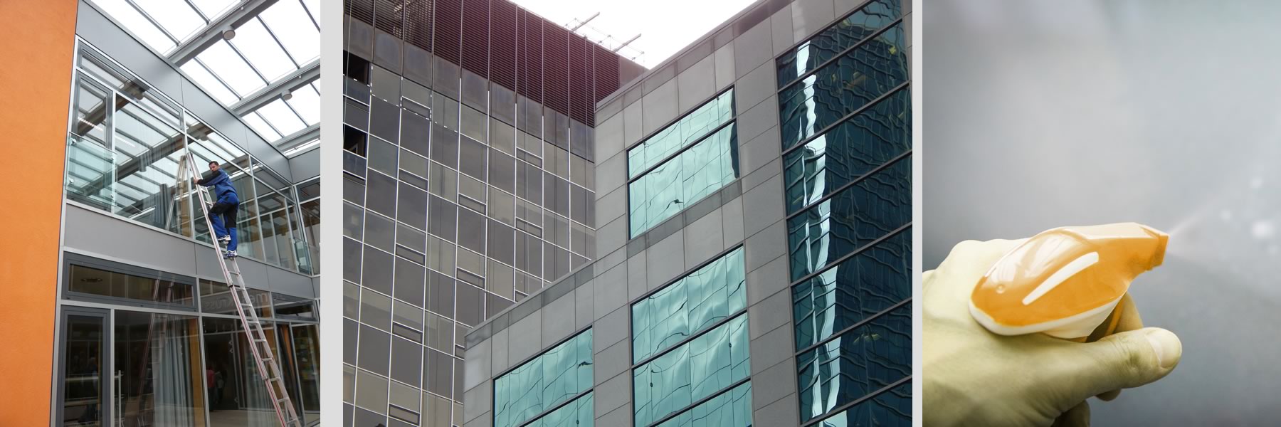 Reinigen von Fenstern